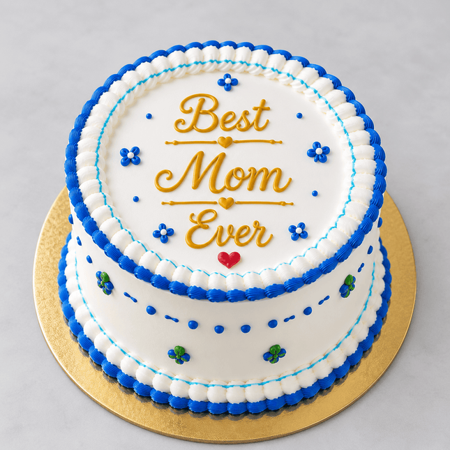 Best Mom Ever Celebration Cake
